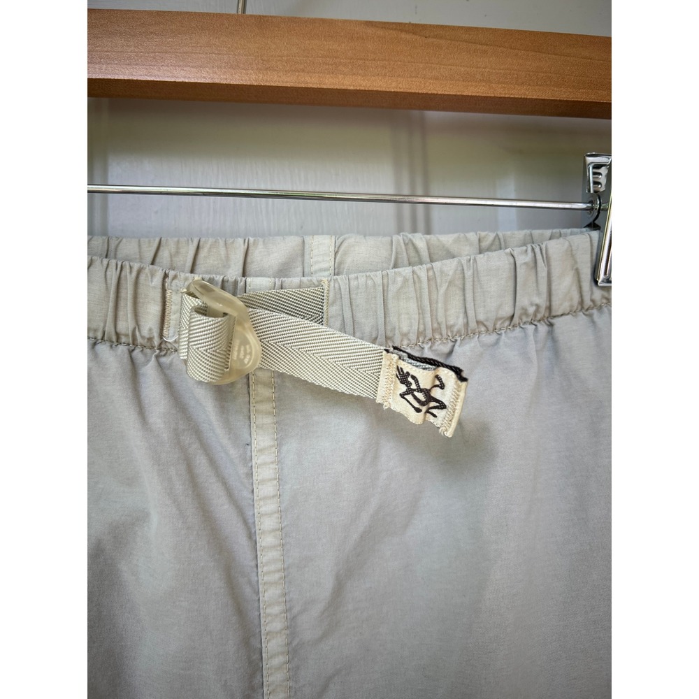 Gramicci Climbing Pants Women LG Tan Beige Nylon Gorpcore Hiking Vintage Camp - Picture 3 of 9